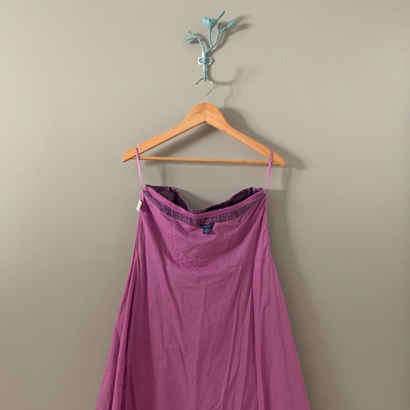 American Eagle Summer Strapless Plaid Dress - Picture 7 of 8